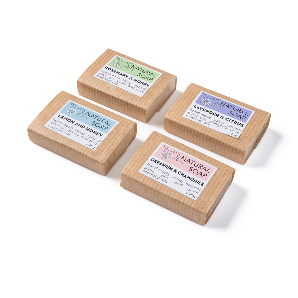 Box of 100 Pieces of Mixed 20g Guest Soaps Box of 100 Pieces of Mixed 20g Guest Soaps