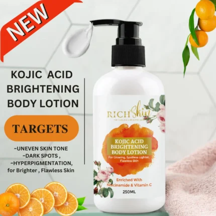 Kojic Acid Brightening Body Lotion-RichBeauty-Skincare